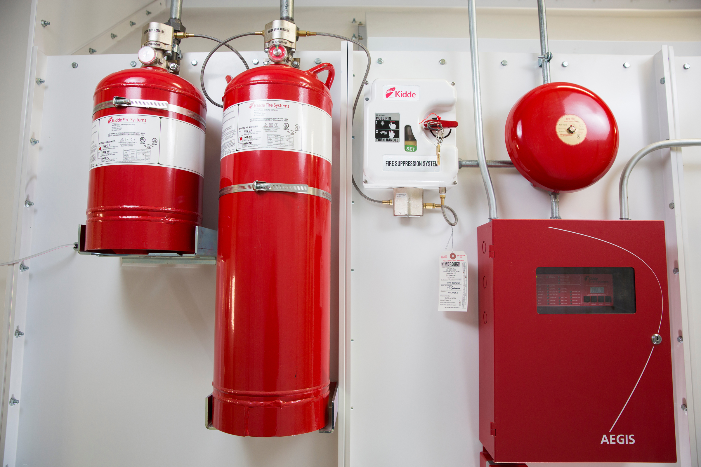 IND Dry Chemical Fire System Kidde Fire Systems